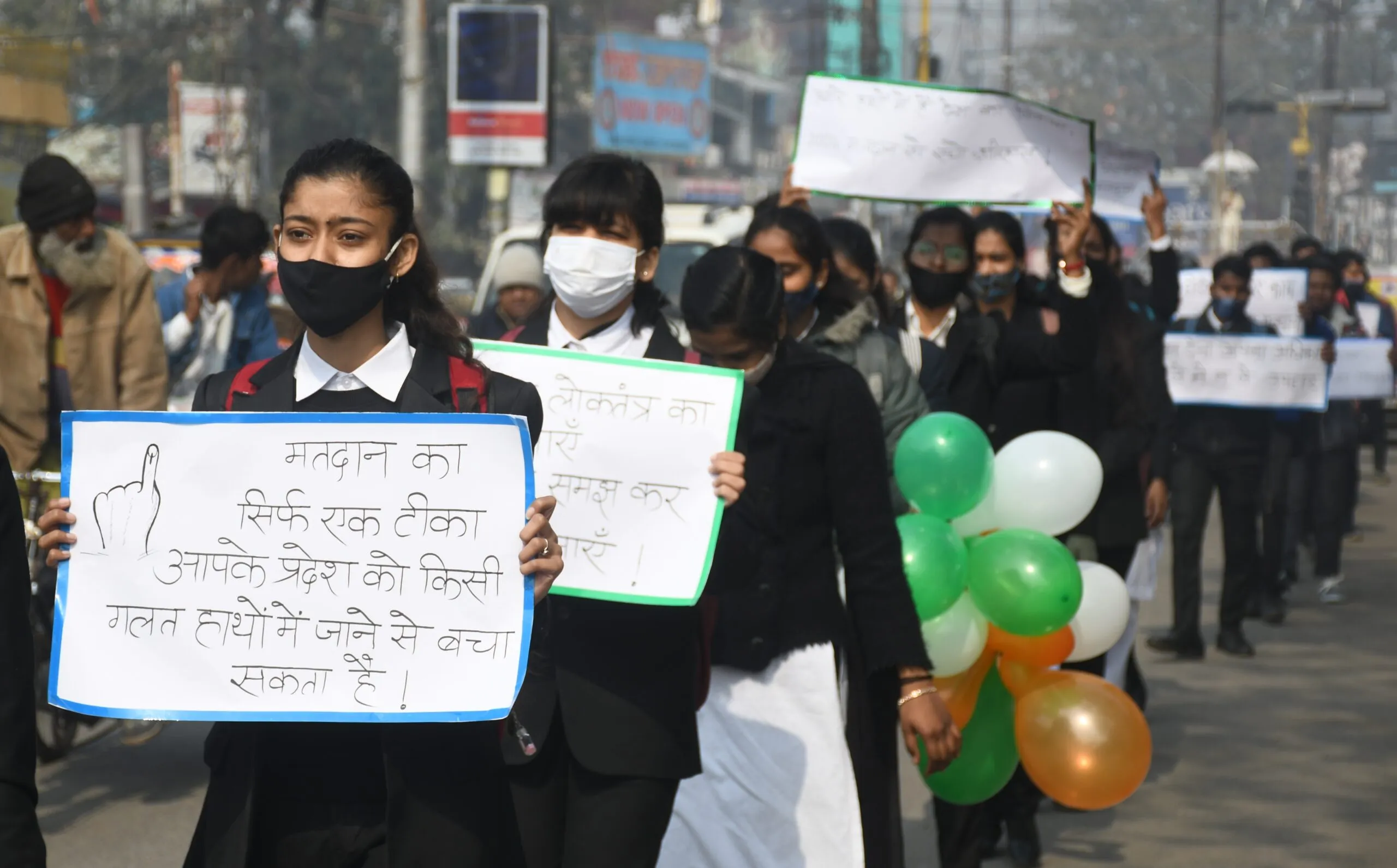 बरेली: मतदाता जागरुकता रैली निकाली