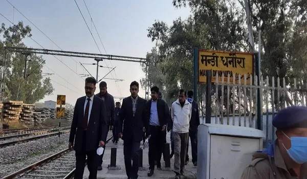 अमरोहा : मंडी धनौरा रेलवे स्टेशन का होगा आधुनिकीकरण