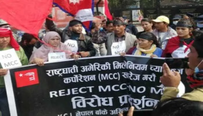 बहराइच: नेपाल में 25 मीटर सड़क चौड़ीकरण का बढ़ा विरोध, अमेरिका के सहयोग से हो रहा मार्ग का निर्माण