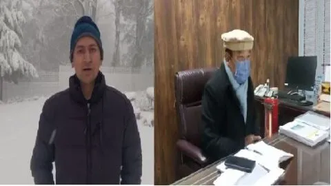 नैनीताल: भारी बर्फबारी के बाद प्रशासन ने लिया स्कूल बंद रखने का फैसला