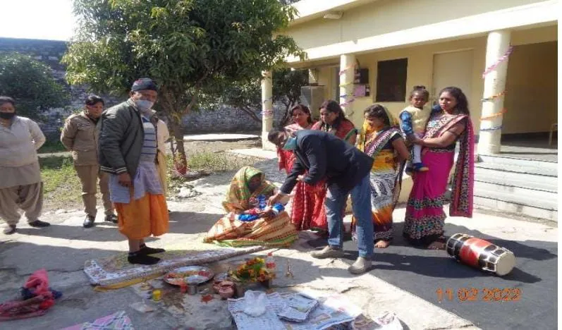 हल्द्वानी: जेल में सौरभ का मुंडन संस्कार, बानी का अन्नप्रासन