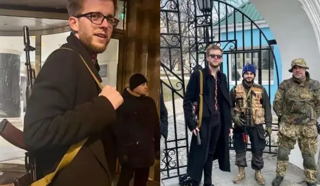 Ukraine Russia War: यूक्रेन सांसद ने उठाए हथियार, जंग लड़ने को तैयार…