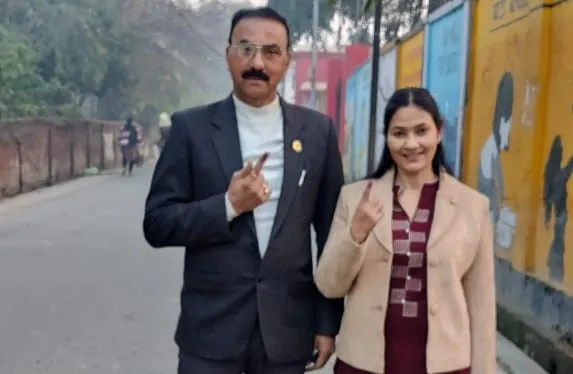 बरेली: दिशा पाटनी के पिता सहित कई चर्चित चेहरों ने डाले वोट