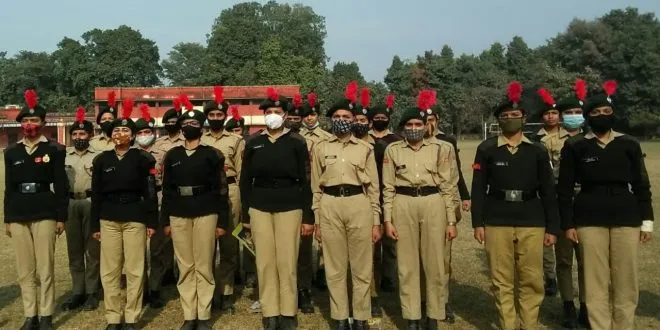 बरेली: एनसीसी कैडेट्स ने किया वीर शहीद सुभाष सिंह को नमन