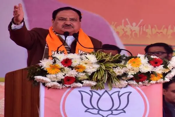 आतंकवाद और गुंडागर्दी समाजवादी पार्टी का पर्याय : नड्डा