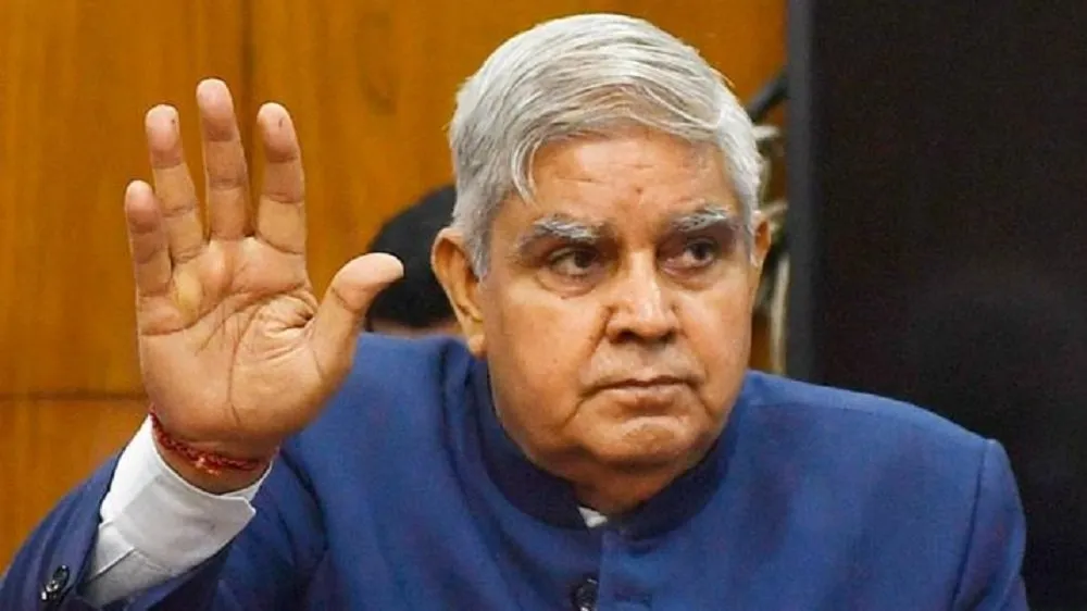 जगदीप धनखड़ ने मुख्यमंत्री ममता बनर्जी पर साधा निशाना