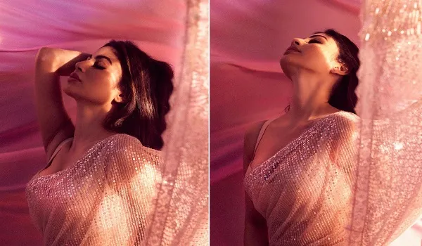 शिमरी साड़ी में मौनी रॉय ने लहराया पल्लू, दिलकश अंदाज देख फैंस बोले-ओ देसी गर्ल…