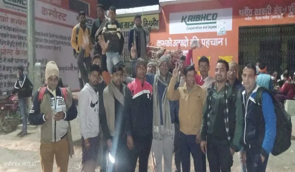 अमरोहा : कावड़ियों के जत्थे हरिद्वार को हुए रवाना, महाशिवरात्रि पर करेंगे जलाभिषेक