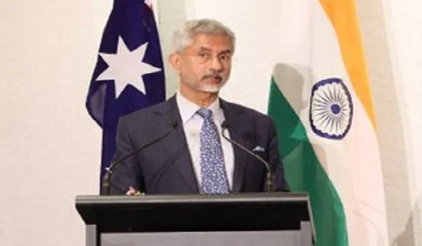 विदेश मंत्री ने आस्ट्रेलिया सरकार द्वारा अपनी सीमा को खोलने के फैसले का किया स्वागत