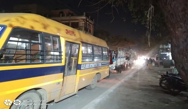 अमरोहा : दिन ढलते ही नगर में लगा जाम, राहगीर परेशान