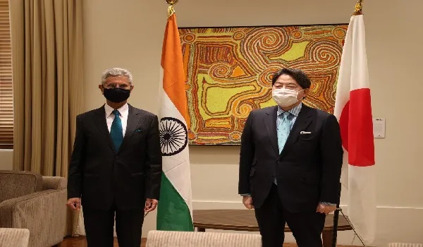 जयशंकर ने क्वाड बैठक से पहले आस्ट्रेलिया में अपने जापानी समकक्ष के साथ बैठक की
