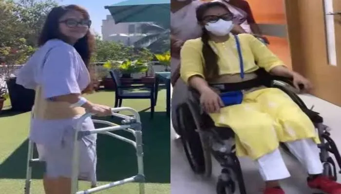 अभिनेत्री देवोलीना भट्टाचार्जी का चलना हुआ मुश्किल, वॉकर का लेना पड़ रहा सहारा, जानें वजह