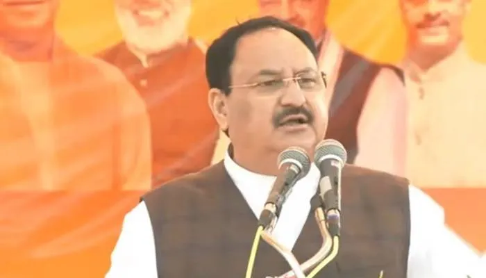 यूपी चुनाव: जेपी नड्डा ने सपा पर बोला हमला, अखिलेश पर लगाया आतंकियों को छोड़ने का आरोप