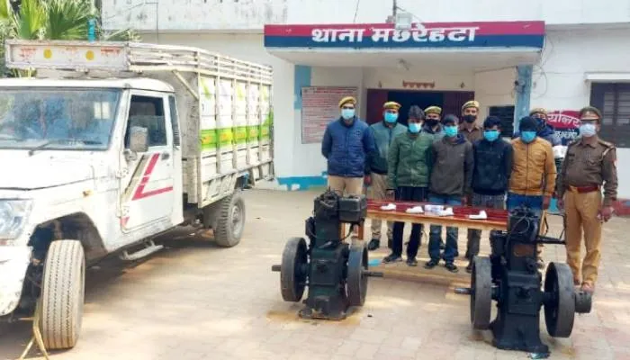 सीतापुर: लूट व चोरी की वारदातों को अंजाम देने वाले अंतर्जनपदीय गिरोह का भंडाफोड़, चार गिरफ्तार