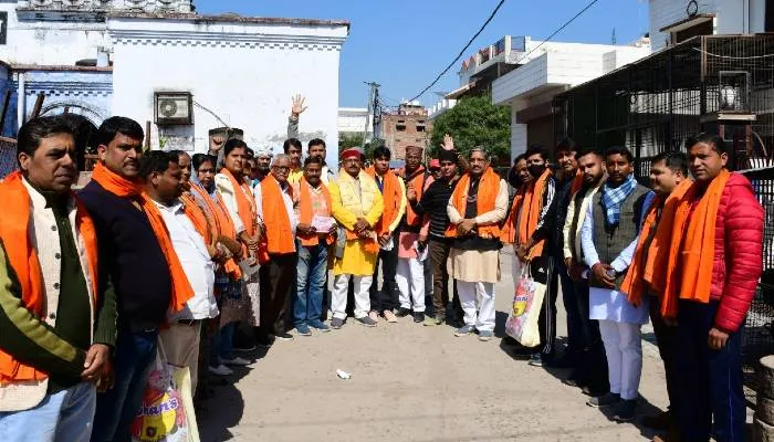 अयोध्या: शत प्रतिशत मतदान कराने को विहिप ने चलाया जागरुकता अभियान