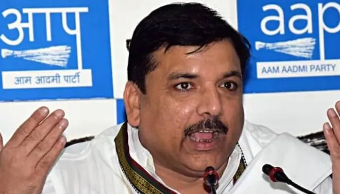 यूपी चुनाव: संजय सिंह ने भाजपा पर साधा निशाना, कहा- ये ना राम के हैं, ना काम के हैं
