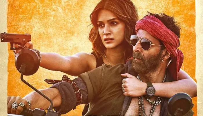 Bachchan Pandey: अक्षय के बाद कृति सेनन का पहला लुक आया सामने, होली पर चलेगी गोली