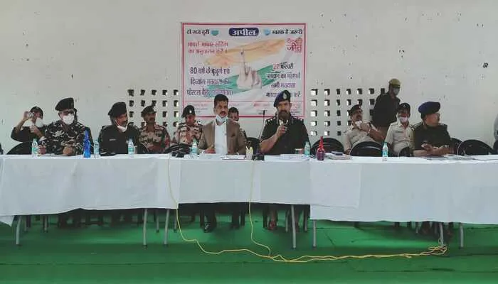 बहराइच: 86 कम्पनी पैरामिलिट्री फोर्स के सहारे रहेगी सुरक्षा, चुनाव को लोकर जिले को मिला बड़ी संख्या में पुलिस बल