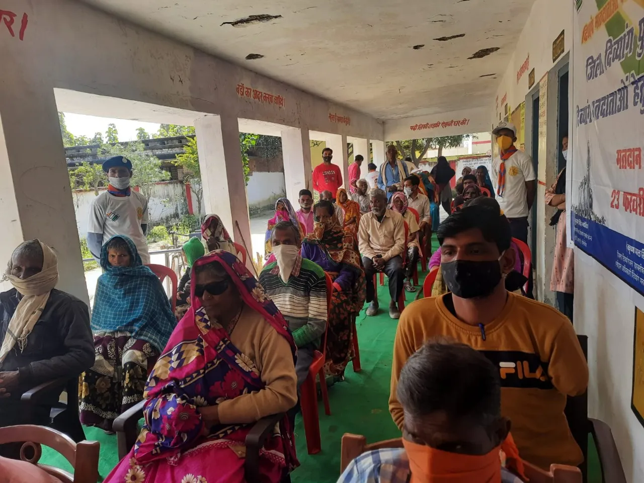  पीलीभीत: व्हीलचेयर से मतदान केंद्र तक लाए जाएंगे दिव्यांग मतदाता