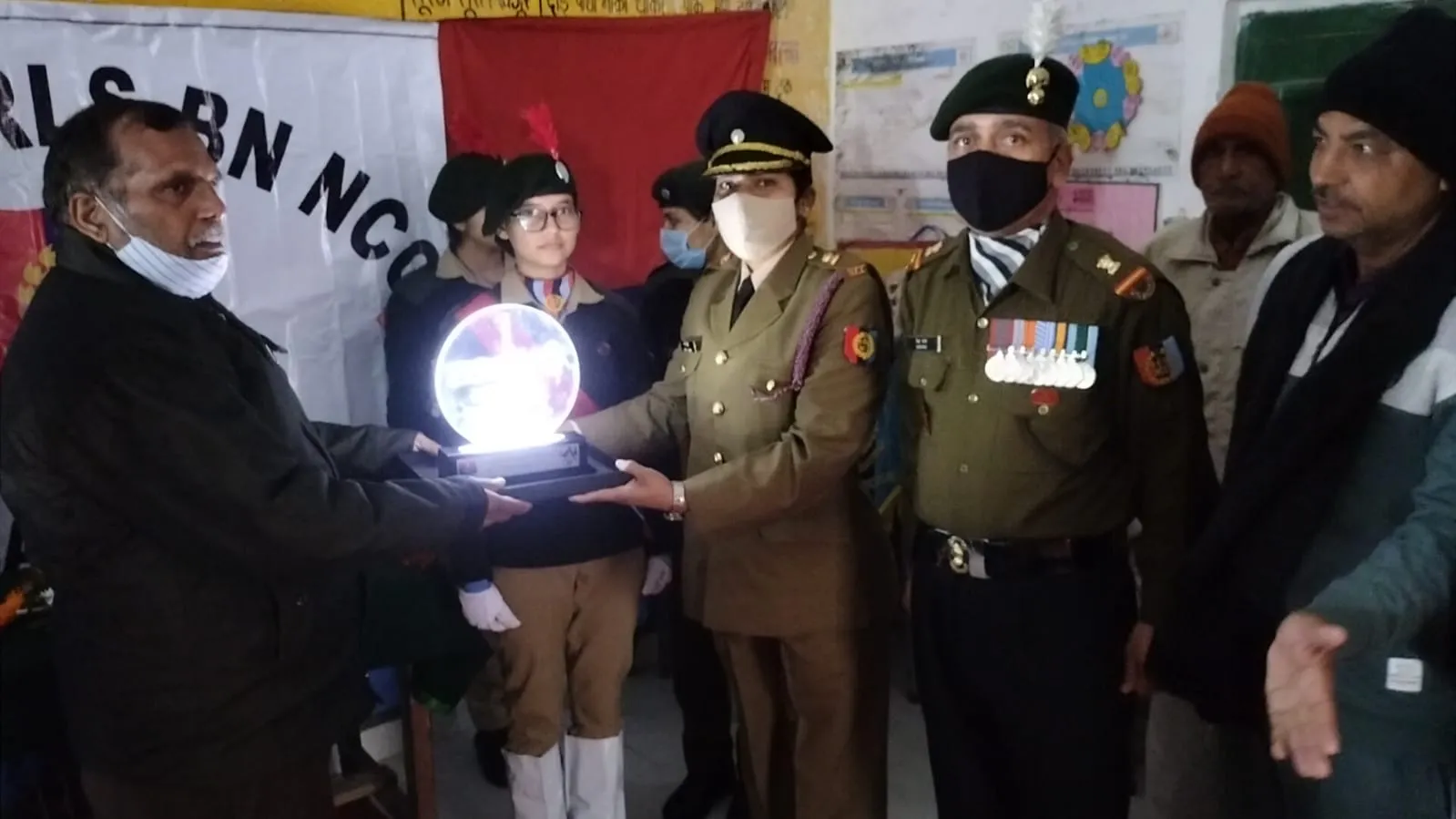 बरेली: कैडेट्स ने जानी शहीद लांस नायक चौटान सिंह की वीर गाथा