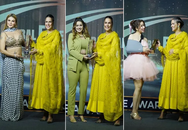 वी कनेक्ट स्टार इवेंट्स द्वारा आयोजित ग्लोबल फेम अवार्ड्स में जबरदस्त चकाचौंद