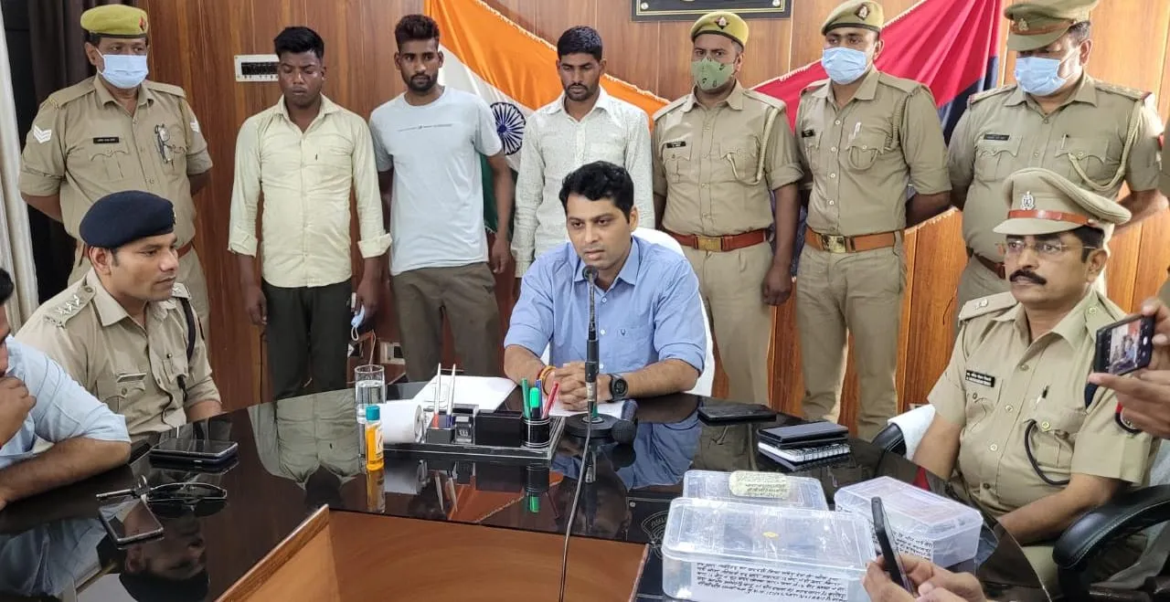 पीलीभीत: कटकवारा गांव का प्रधान निकला लूटकांड का मास्टरमाइंड, पुलिस से मुठभेड़ में पैर में लगी गोली