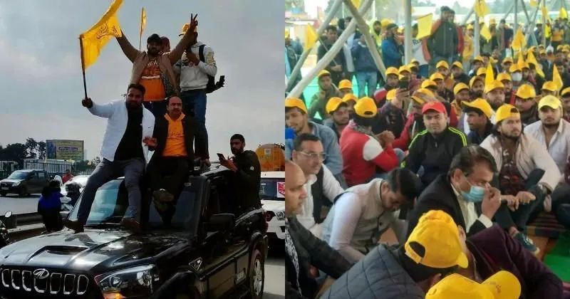 ‘अहीर रेजिमेंट’ की मांग को लेकर प्रोटेस्ट, दिल्ली-गुरुग्राम एक्सप्रेस-वे पर लगा लंबा जाम