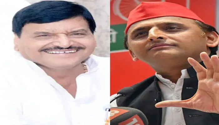इटावा: चुनाव काल खत्म होते ही फिर शुरू हुई अखिलेश और शिवपाल यादव की महाभारत