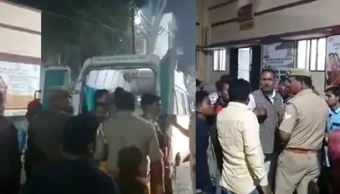 अमेठी: जमीनी विवाद को लेकर पूर्व प्रधान समेत चार की हुई हत्या, ग्रामीणों में दिखा आक्रोश