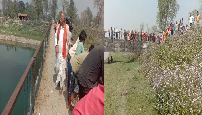 बहराइच: महिला संदिग्ध परिस्थितियों में नहर में डूबी, गोताखोर तलाश में लगे