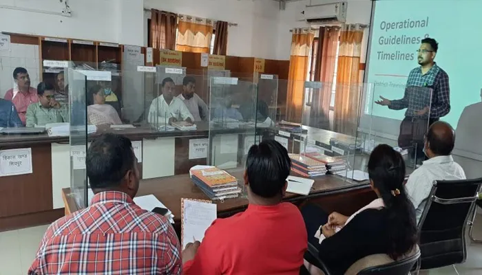 फाइलेरिया उन्मूलन अभियान के लिए प्रशिक्षित हुए प्रशिक्षण, CMO सभागार में आयोजित हुआ कार्यक्रम