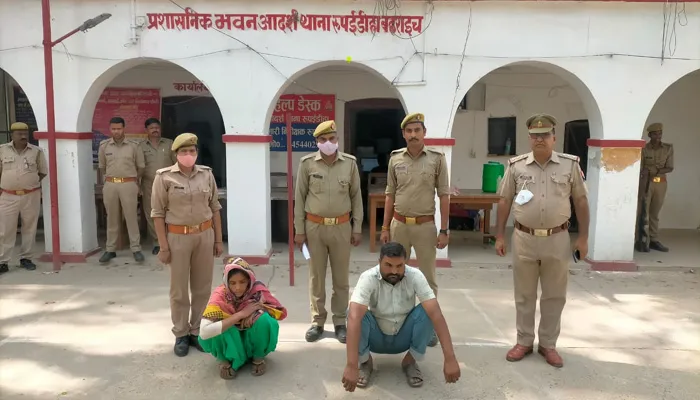 बहराइच: प्रेम में बाधा बनने पर पत्नी ने जीजा के साथ मिलकर पति को उतारा मौत के घाट, पुलिस ने किया गिरफ्तार