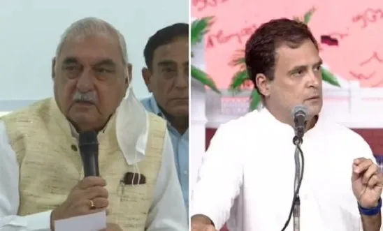 ‘जी 23’ की बैठक के बाद राहुल गांधी से मिले भूपेंद्र हुड्डा