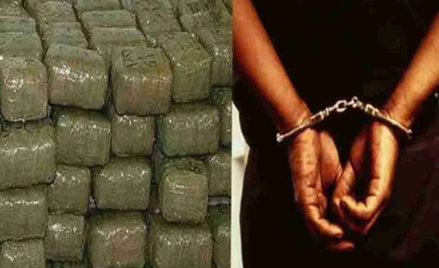 मध्यप्रदेश में कार में मिला 180 किलोग्राम गांजा, पुलिस ने एक को दबोचा, तीन फरार