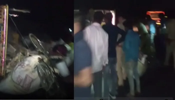 इटावा में हुआ भयानक सड़क हादसा: एक महिला की मौत, 12 लोग घायल