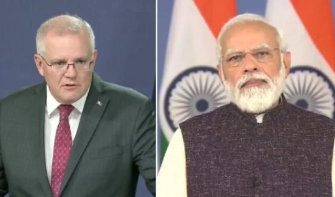 मोदी और मॉरिसन ने यूक्रेन संघर्ष पर जताई चिंता, शत्रुता तत्काल खत्म करने का किया आह्वान