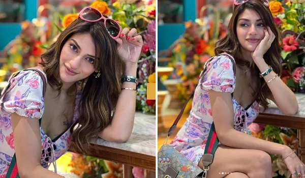 Nusrat Jahan Photos : फ्लोरल प्रिंट ड्रेस में नुसरत जहां का ग्लैमरस लुक, तस्वीरें देख फैंस बोले- beautiful