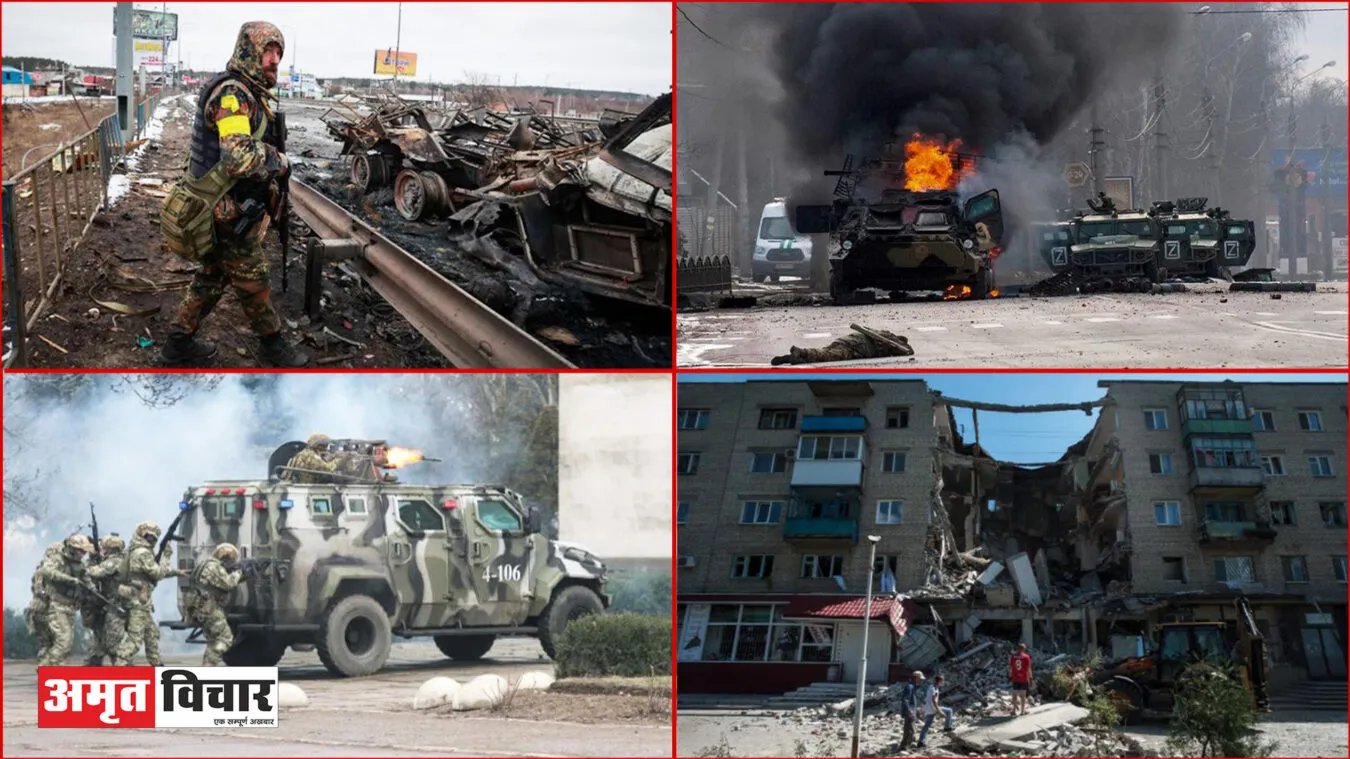 Russia Ukraine War: मिसाइल हमले से तेल डिपो में जोरदार धमाका, यूक्रेन का दावा- हमने भी सुमी में रूसी सेना का काफिला किया तबाह