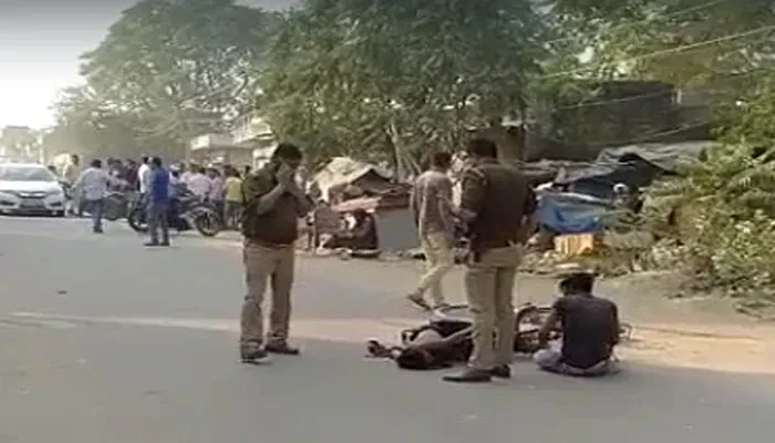 प्रयागराज: युवक पर गिरा उड़ता हुआ बम, मौके पर हुई मौत
