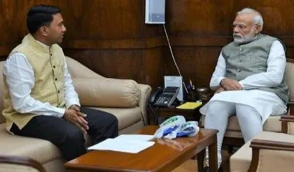 चुनावी नतीजों से पहले गोवा के सीएम प्रमोद सावंत ने पीएम मोदी से की मुलाकात