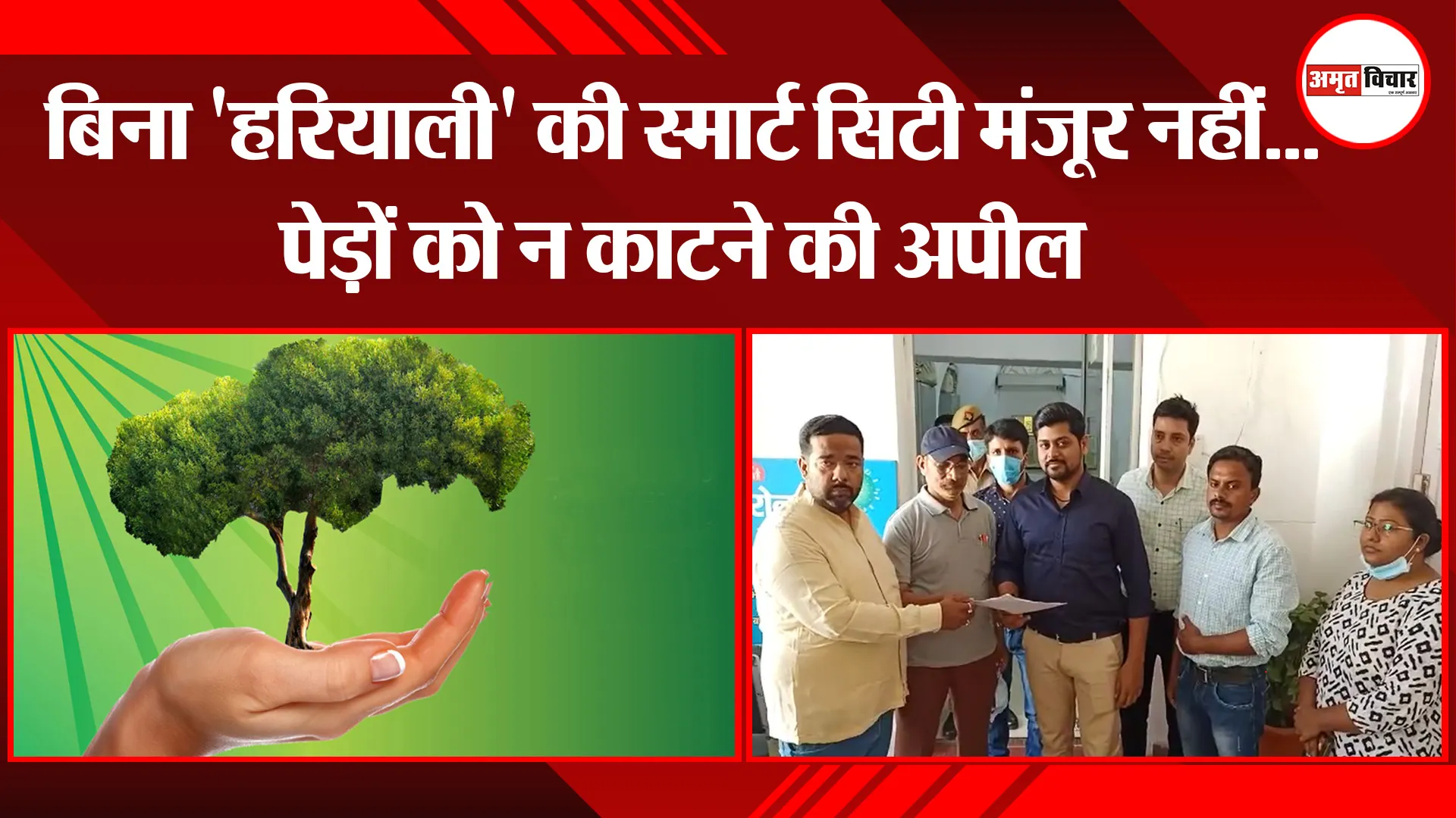 बरेली: बिना ‘हरियाली’ की स्मार्ट सिटी मंजूर नहीं…पेड़ों को न काटने की अपील