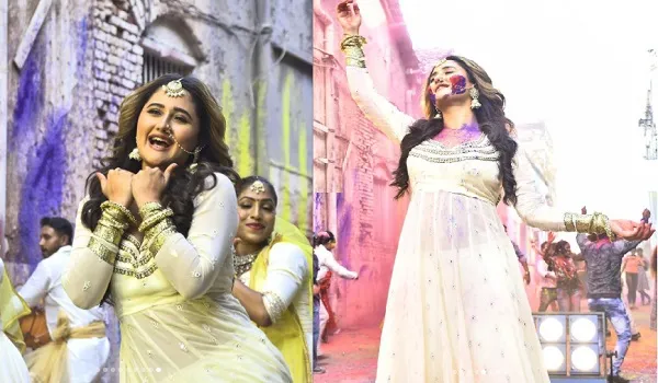 Rashami Desai Photos: रश्मि देसाई पर चढ़ा रंगों का खुमार, इस अंदाज में मनाई होली
