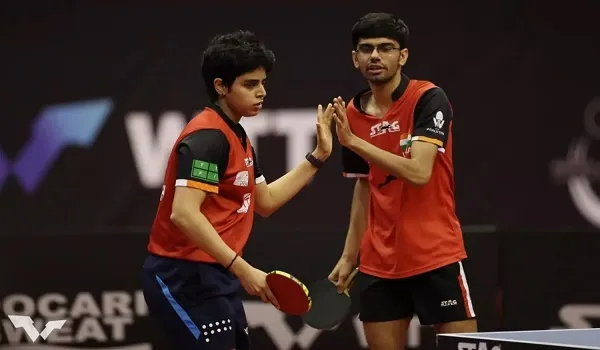 भारत की मिश्रित और महिला युगल जोड़ी ने डब्ल्यूटीटी कंटेडर मस्कट में रजत पदक जीते