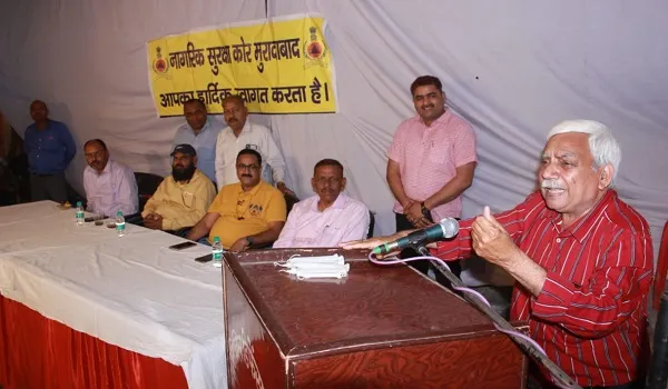 मुरादाबाद : होली मिलन के साथ ही शहीदों को किया याद
