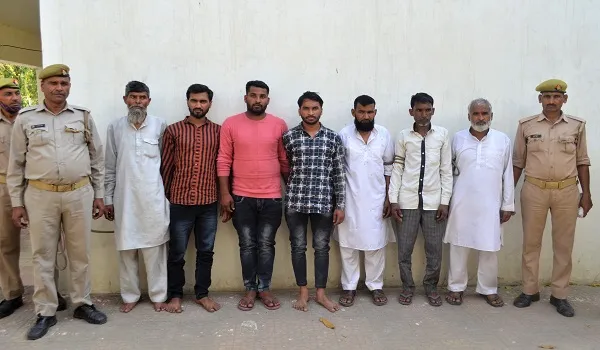 मुरादाबाद : कटघर पुलिस ने गोकशी के सात आरोपी किए गिरफ्तार