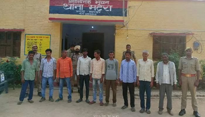 बहराइच: रंजिश में दो समुदाय के बीच मारपीट, 10 गिरफ्तार