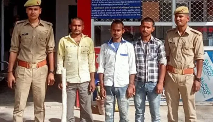 फतेहपुर: गैरइरादतन हत्या के मामले में तीन आरोपी गिरफ्तार, महिला की तलाश जारी