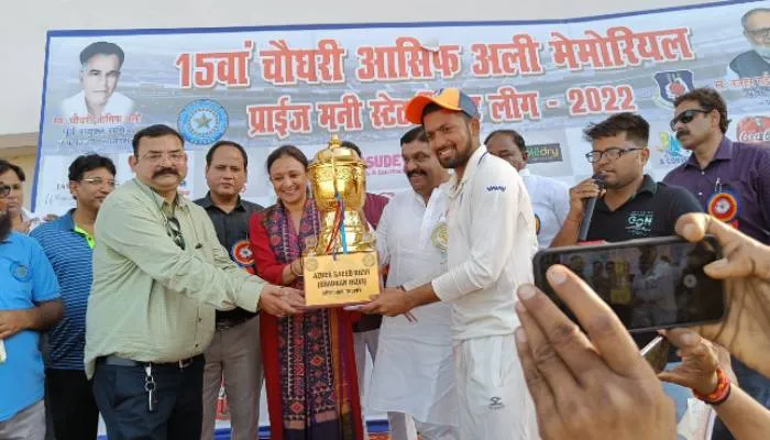 गाजियाबाद को हराकर बाराबंकी ने आसिफ अली मेमोरियल क्रिकेट प्रतियोगिता पर किया कब्जा