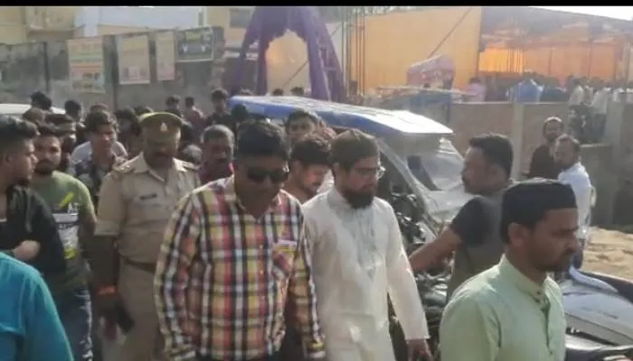 बहराइच: शादी के मंडप में पहली पत्नी ने किया हंगामा, रुका निकाह, दुल्हे को कोतवाली लेकर गई पुलिस