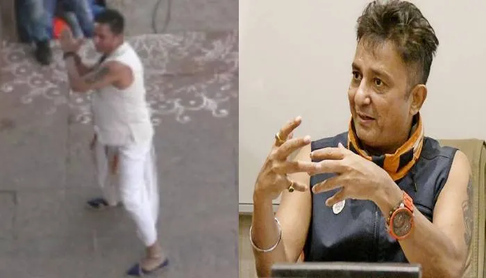 वाराणसी के चेतसिंह घाट पर हनुमान चालीसा की ध्वनि पर जूता पहनकर झूमें गायक सुखविंदर, मचा बवाल
